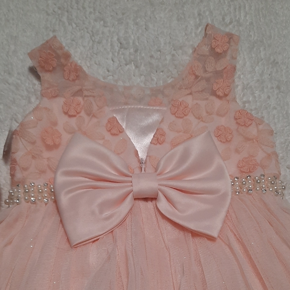 American Princess Blush Floral Dress - Picture 7 of 7